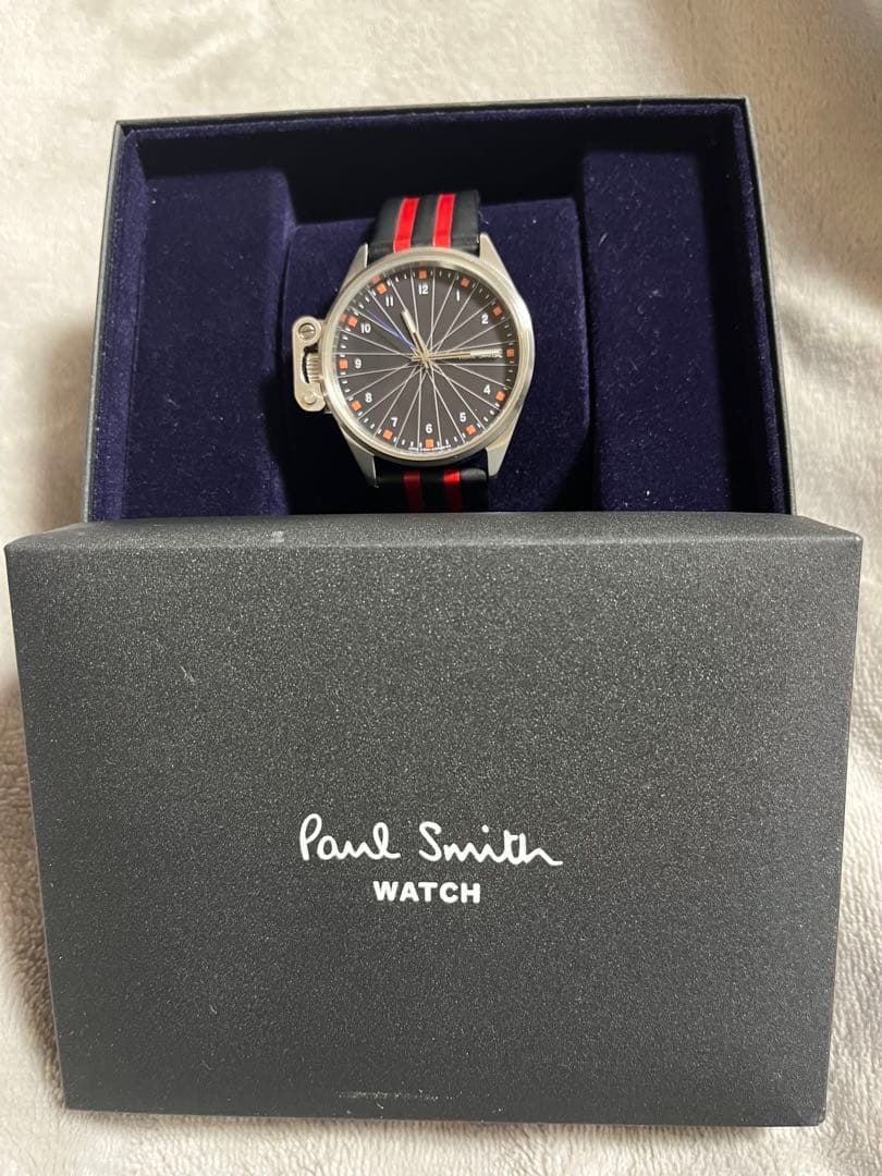 Paul Smith ソーラー時計 ブラック