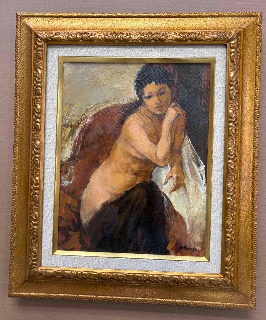 (A0021)栄永大治良「裸婦」