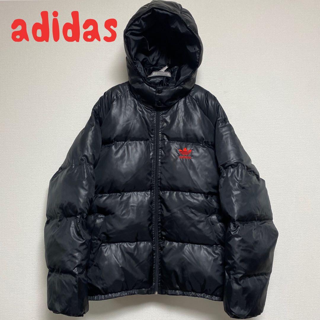 希少 adidas アディダス ダウンジャケット ヌプシ - メルカリ