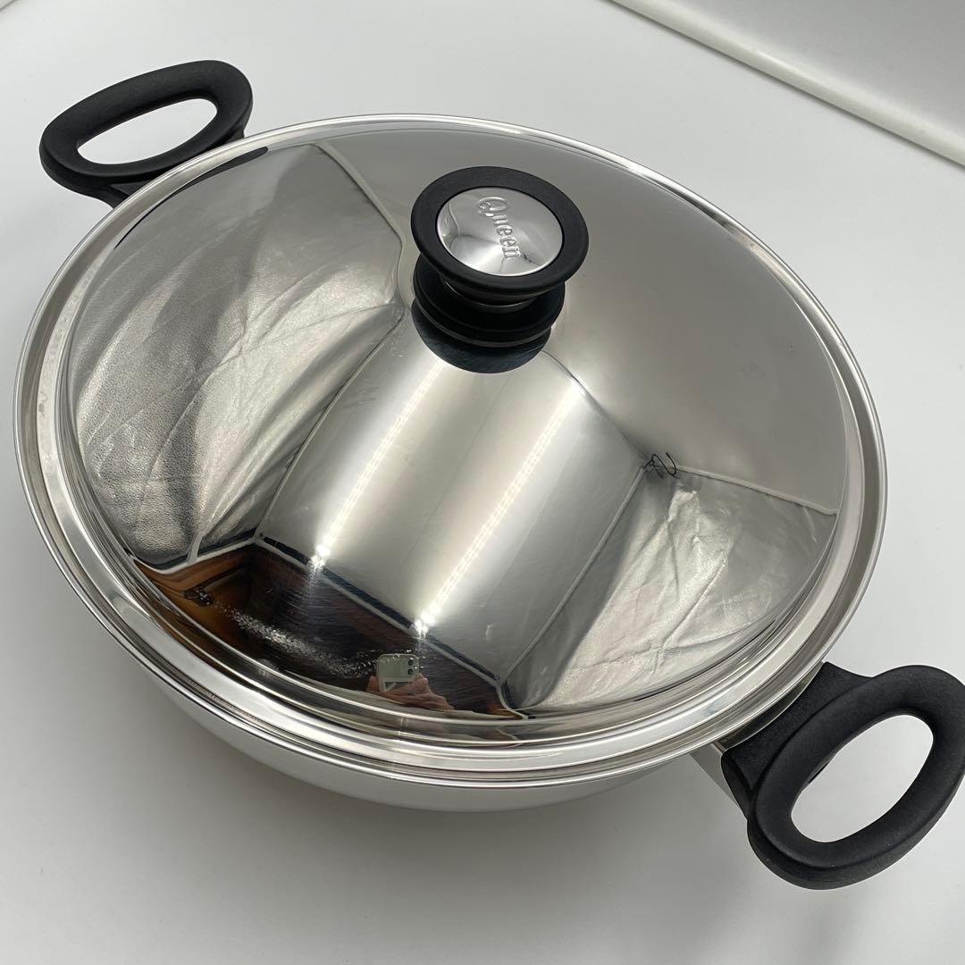 Amway Queen クィーン ウォック 中華鍋　両手鍋　調理器具