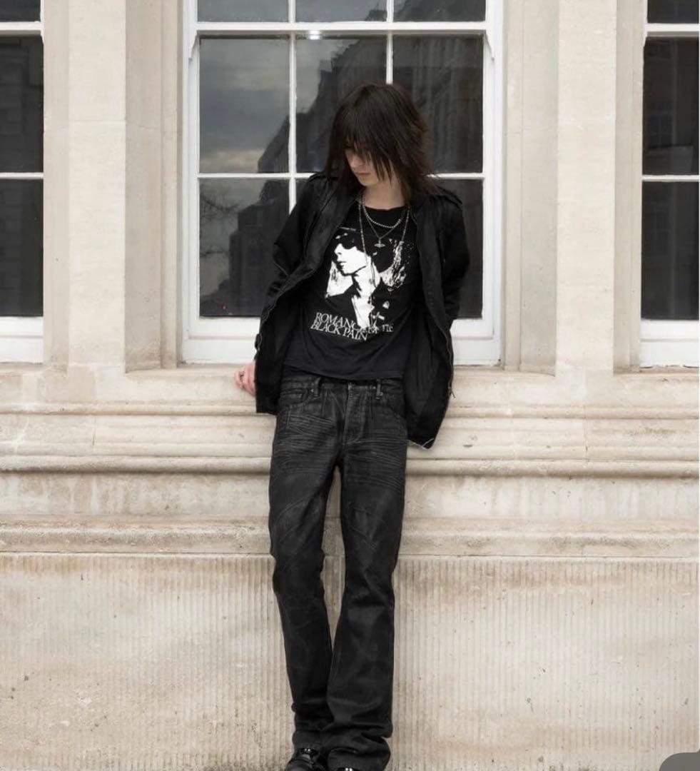 lamentist bootscut jeans コーティングデニム xs - メルカリ