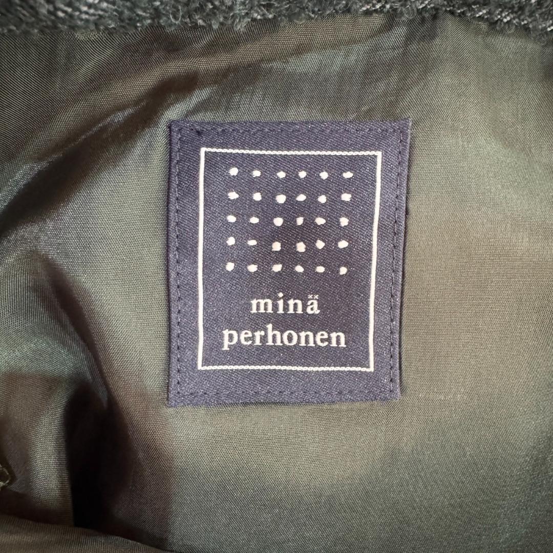 ミナペルホネン wolf & flower 刺繍 セミフレアスカート 36 - メルカリ