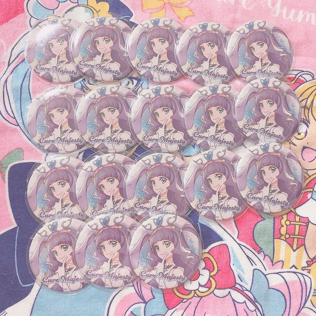 キュアマジェスティ プリキュア展 缶バッジ 18点セット