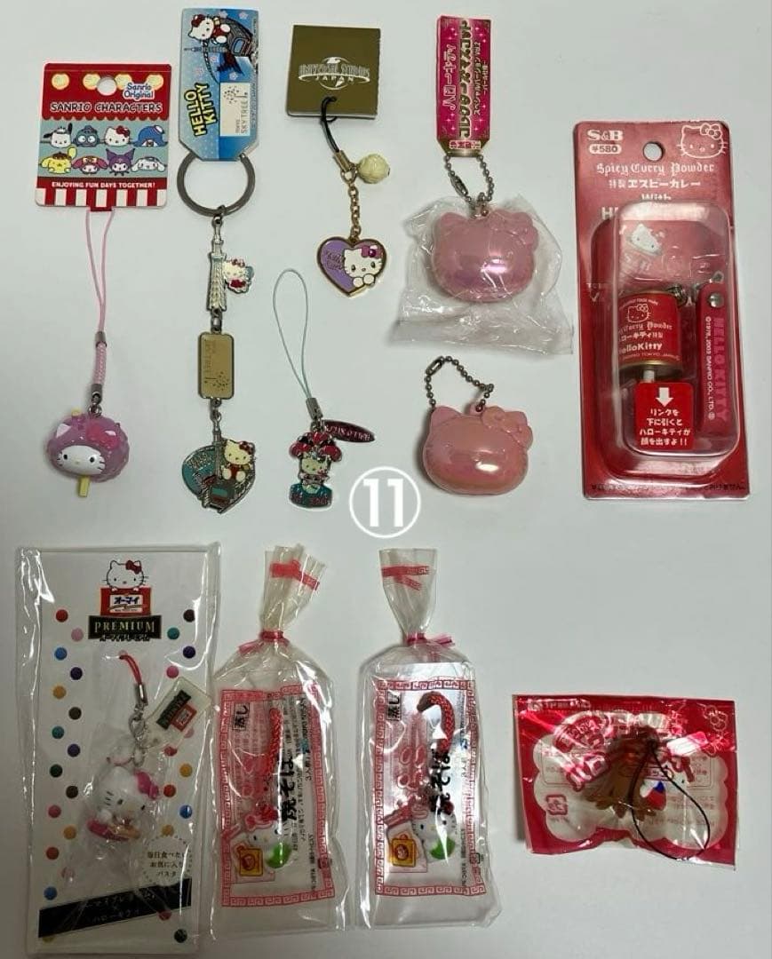 ご当地キティ 根付 ハローキティ ストラップ レア 貴重 レトロ 嶽本