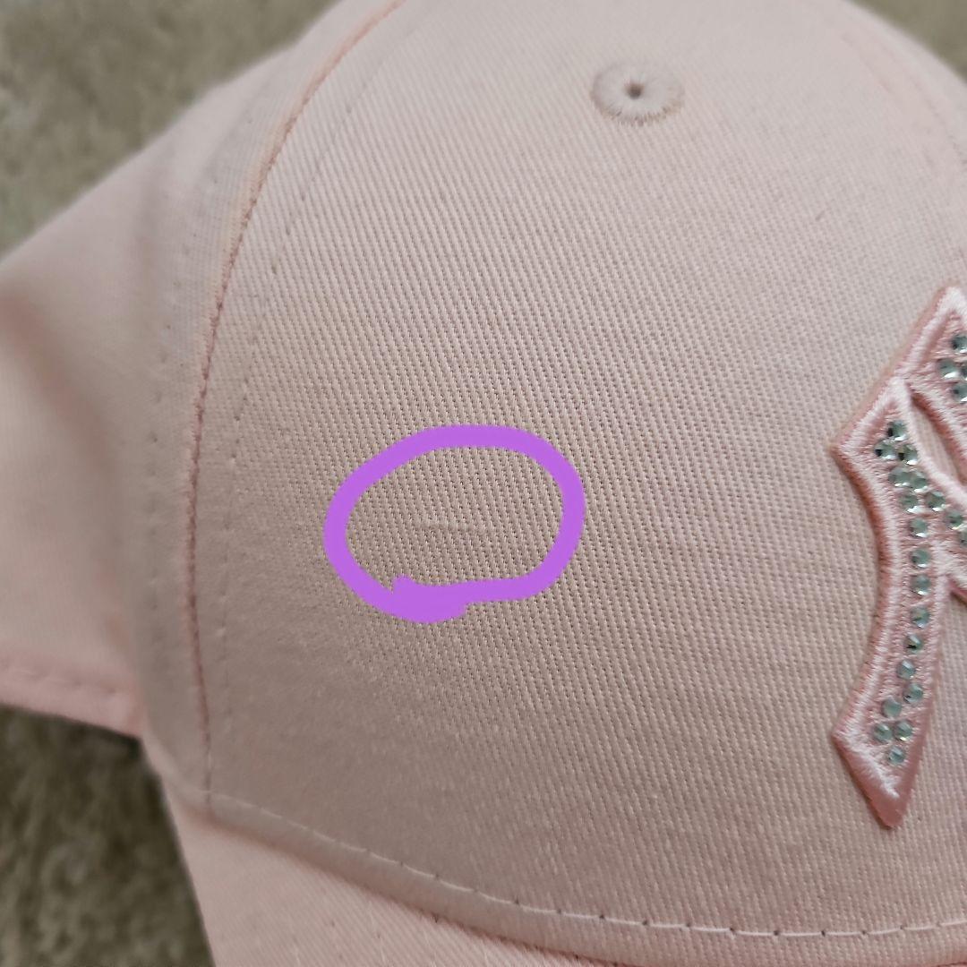 ニューエラ NEW ERA ラインストーン ヤンキース ピンクレモネード