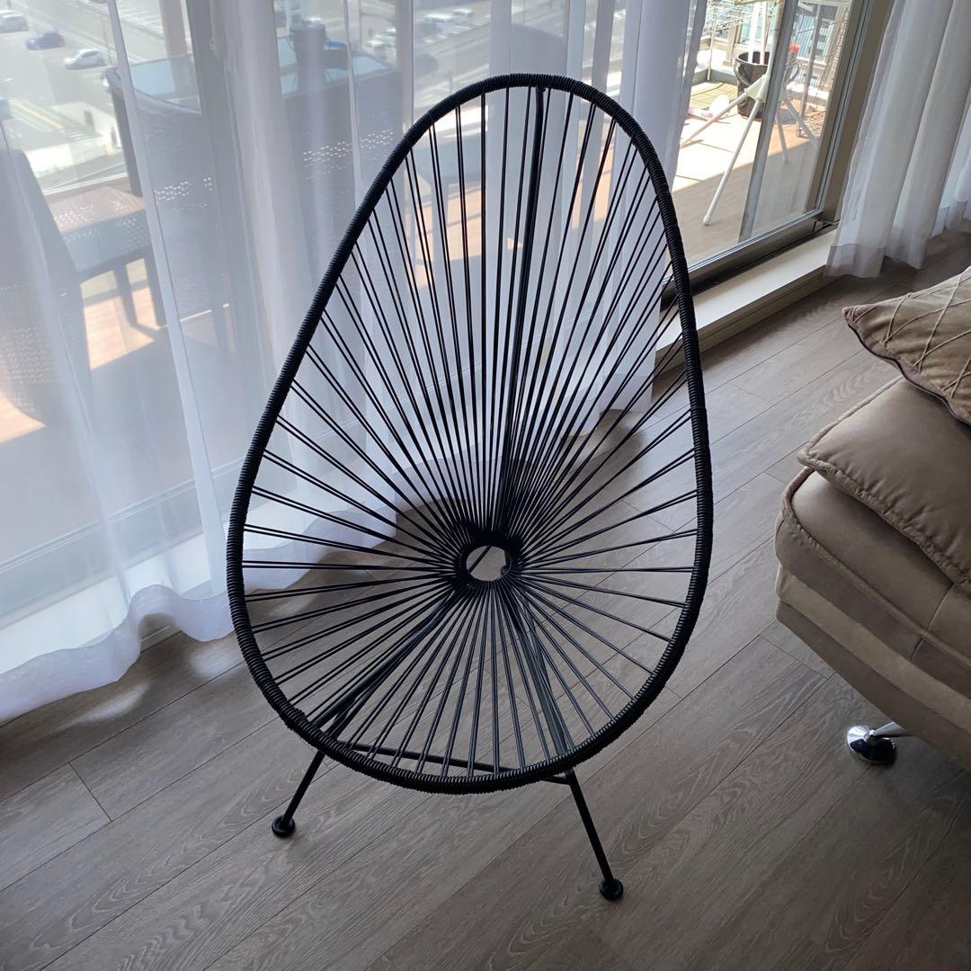 メトロクス アカプルコチェア ブラック Acapulco ガーデンチェア