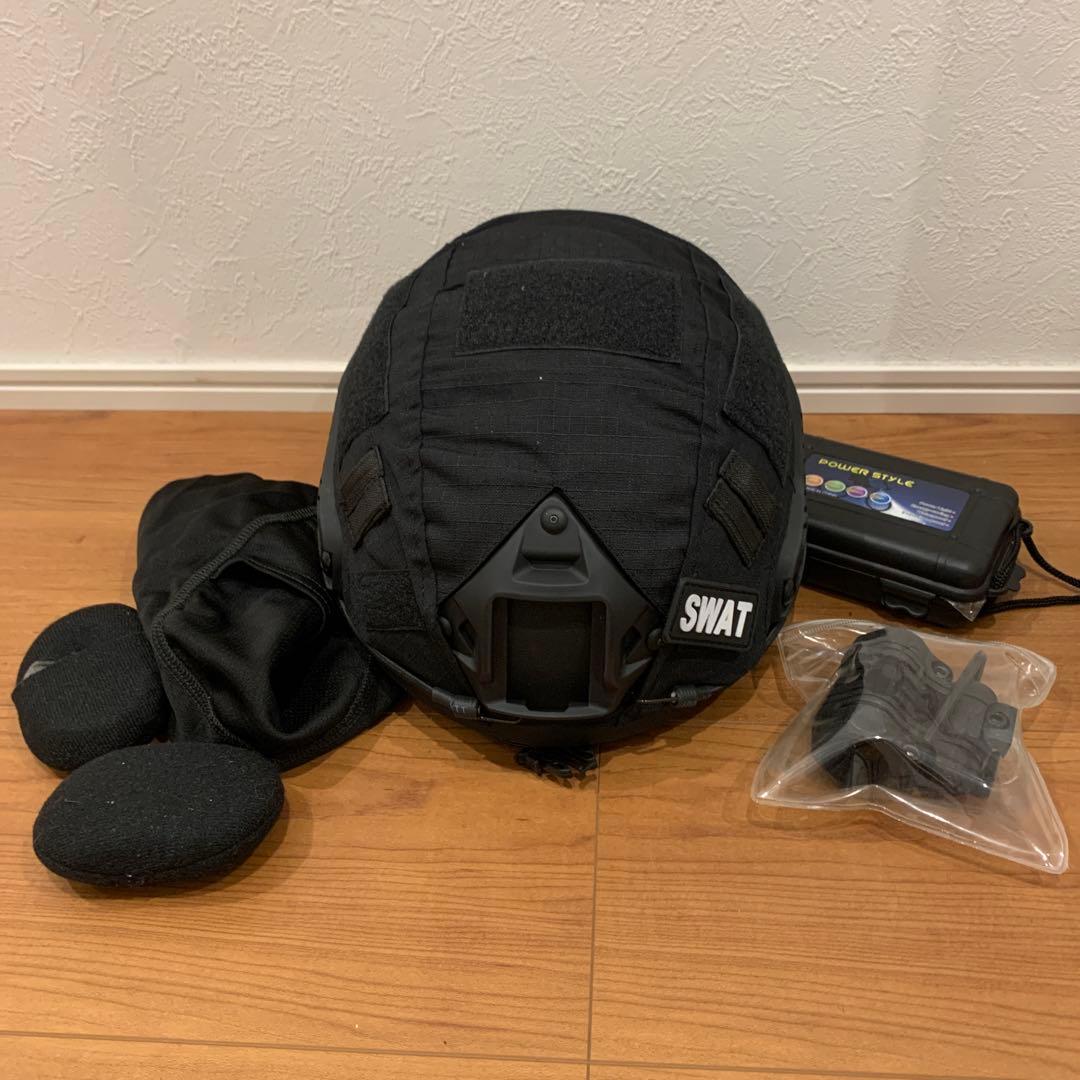 チームウェンディ タイプ ヘルメットレールアダプター付き サバゲー