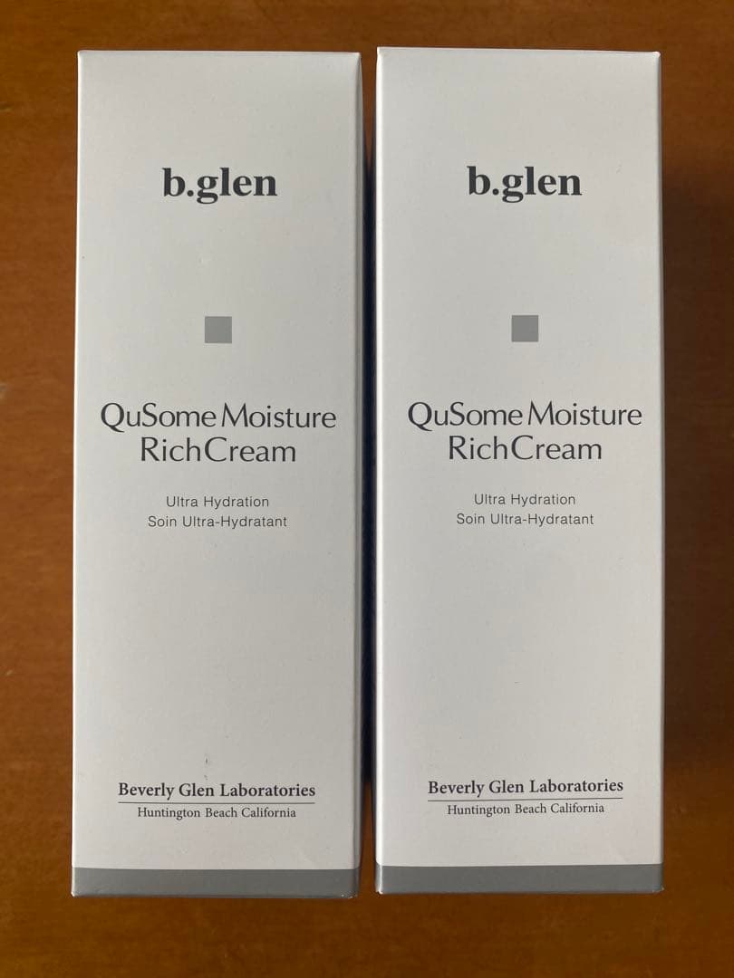 ビーグレン QuSome モイスチャーリッチクリーム 33g×2個