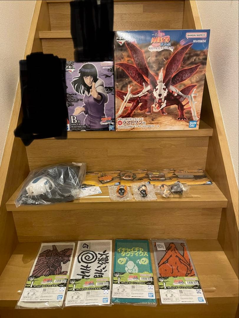 ナルト　NARUTO 一番くじ　フィギュア　b ラストワン　下位賞　セット ナルト 一番くじ B賞 ヒナタ ラストワン賞 フィギュア 2点+下位賞