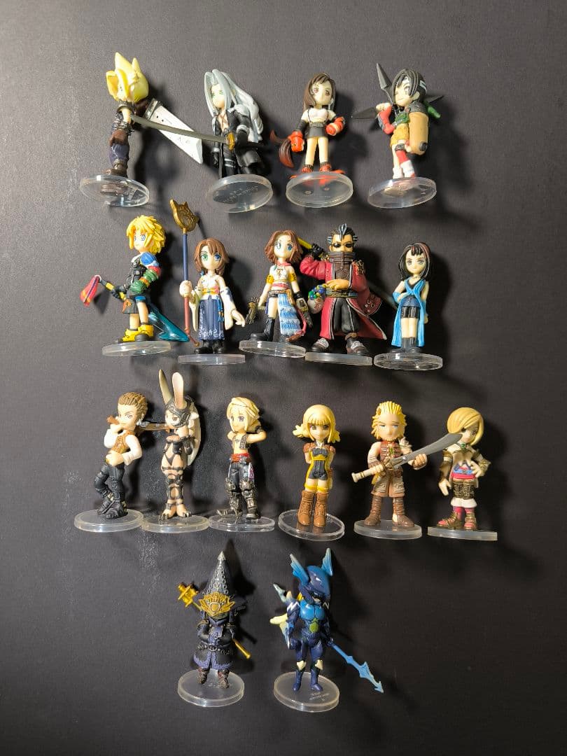 ファイナルファンタジー トレーディングアーツ ミニ 17体セット