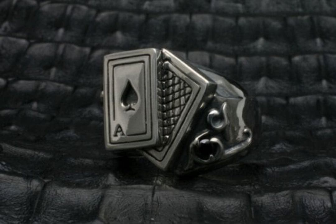 F.A.L スペードリング 21号　シルバーアクセサリー