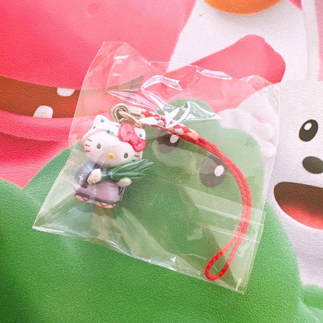 深谷ネギ　キティ　根付け　埼玉　ご当地キティ