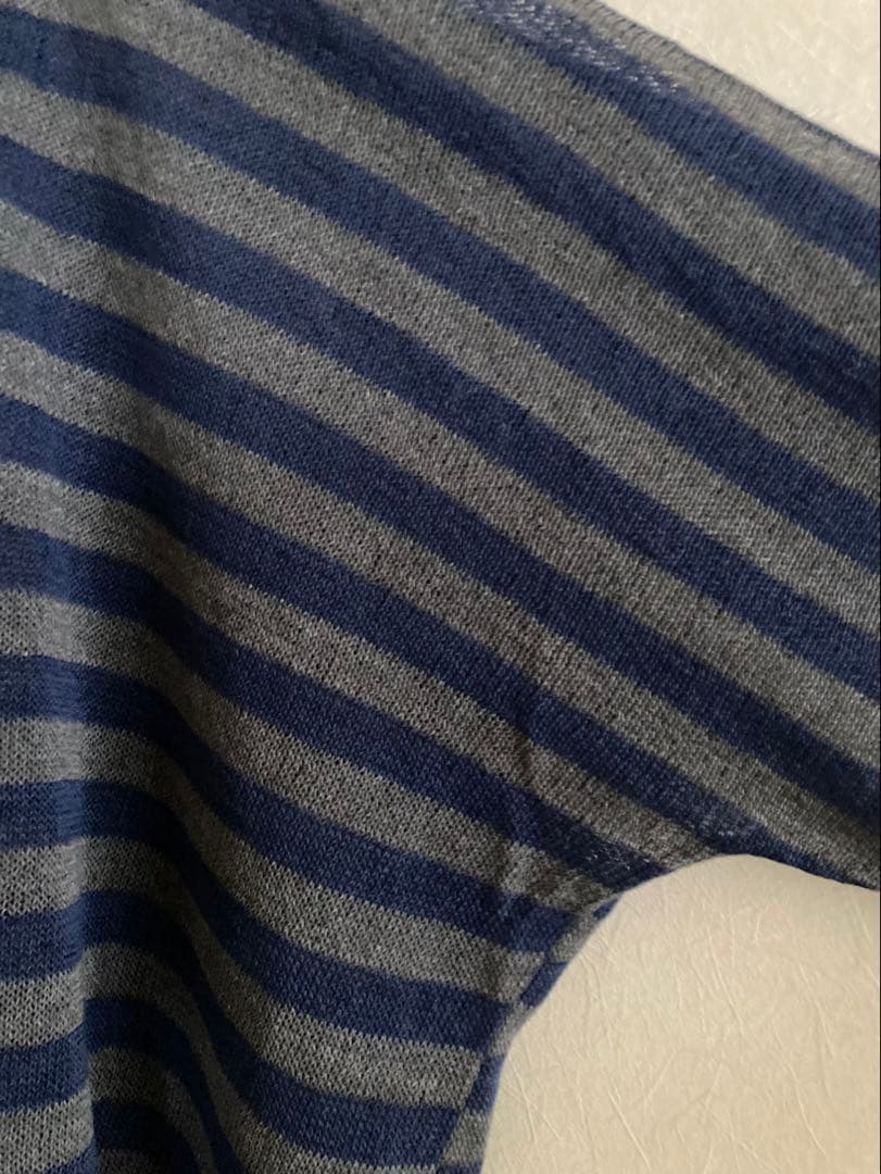 ヨーガンレール 2024未使用ボーダーの春ニット - メルカリ