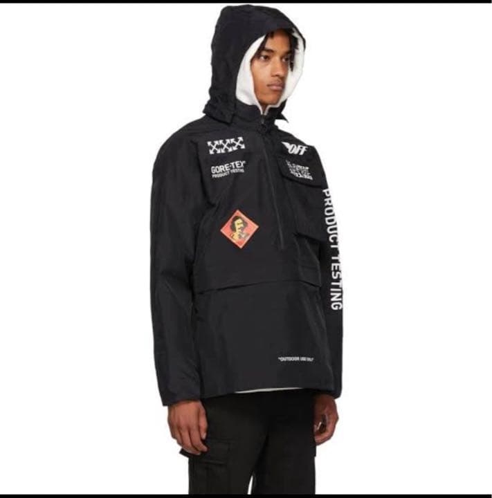 off-white goretex ジャケット 新品 - メルカリ