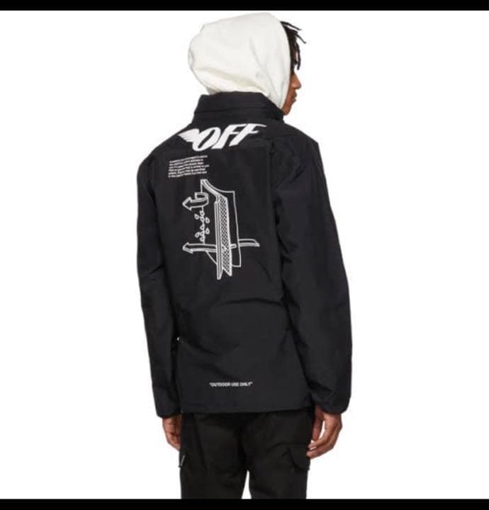 off-white goretex ジャケット 新品 - メルカリ