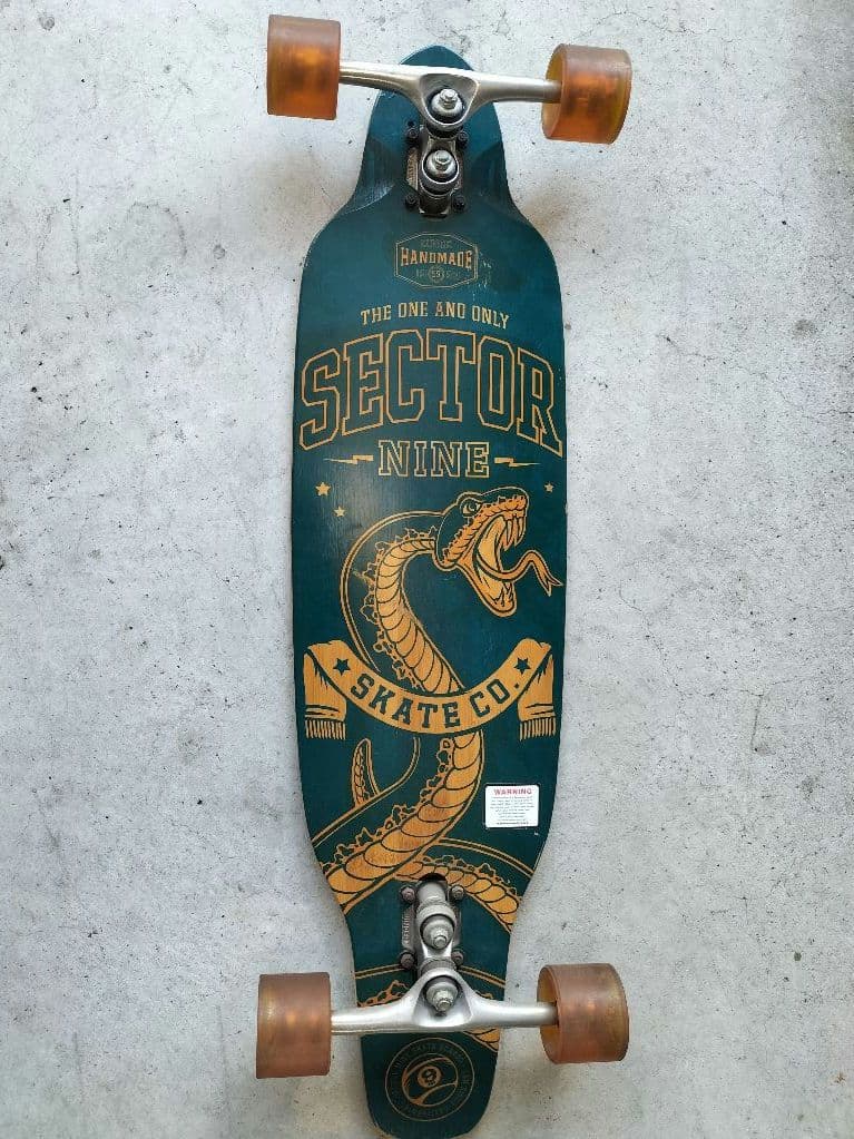 hero hiroセクター9 ロングスケートボード