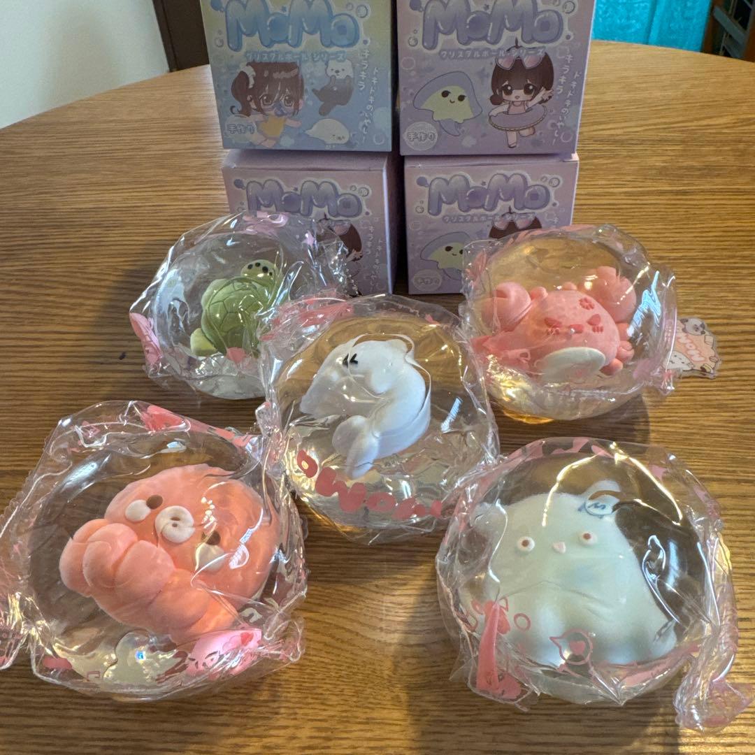 は*な様 バラ売り不可❌ momo スクイーズ 海洋 5点 被りなし ※付属箱畳