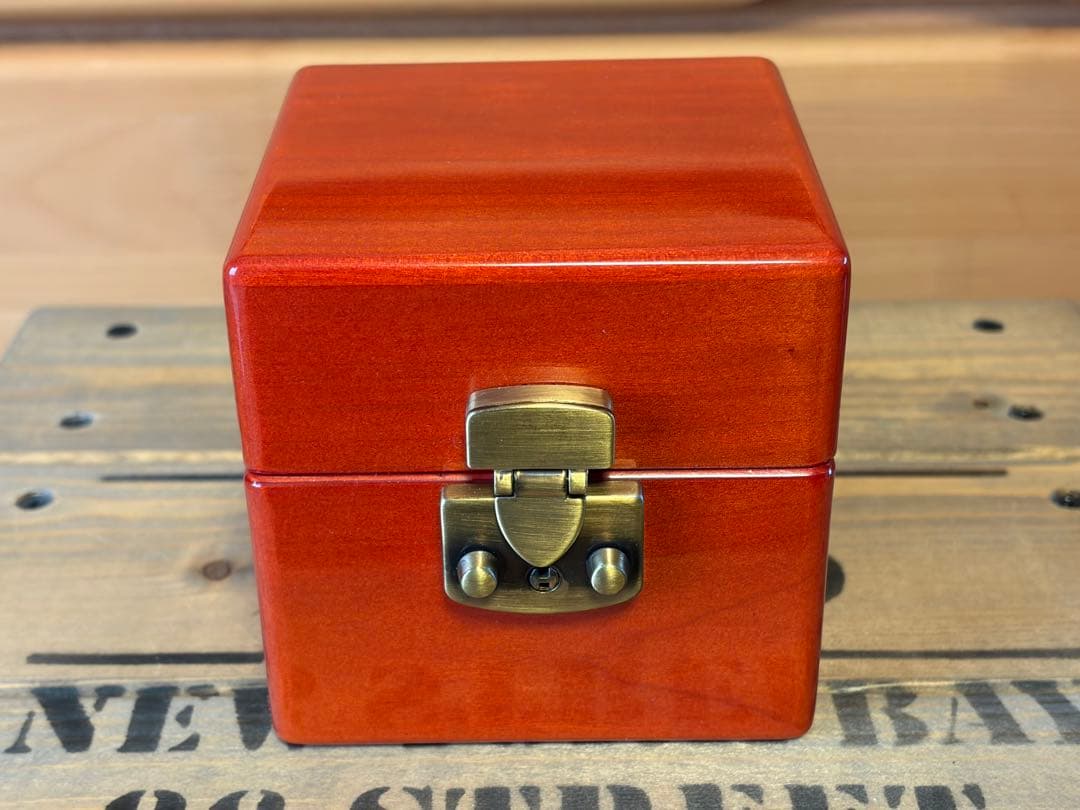 ソウルバード 1本用 メイプル材 腕時計ケース グリーンシープレザー 内装 ソウルバード 1本用 メイプル材 腕時計ケース グリーンシープレザー 内装