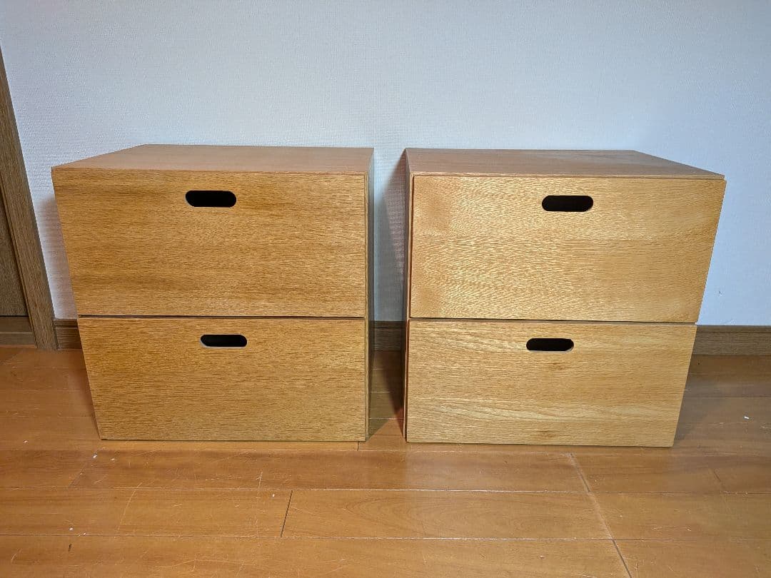 送料込》無印良品 スタッキングチェスト インサート 引出 MUJIボックス