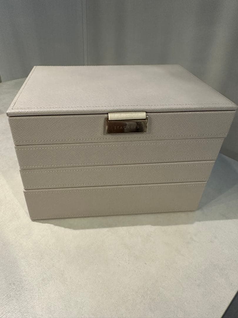 STACKERS アクセサリーケース　グレージュ