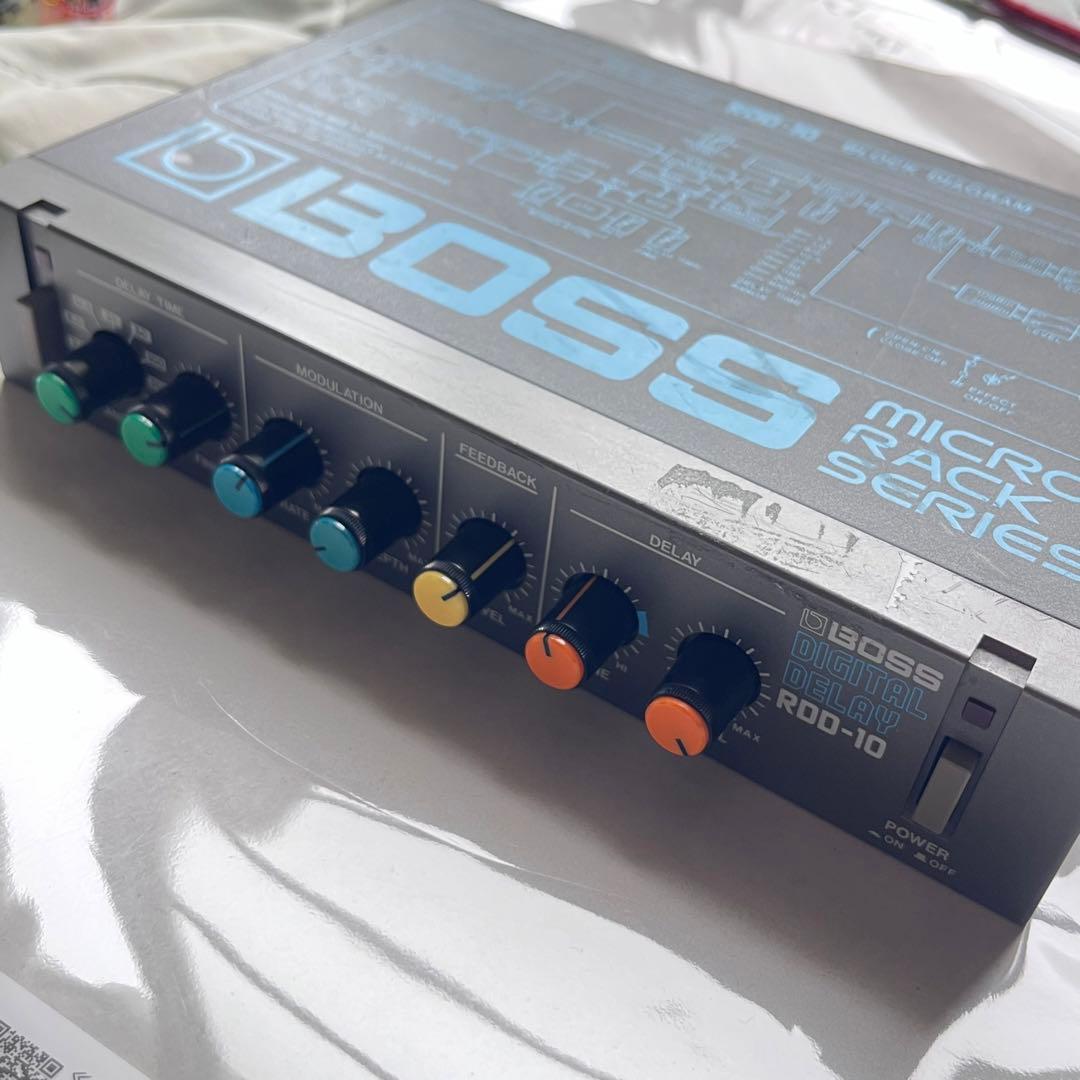 BOSS RDD-10 デジタルディレイ　マイクロラックシリーズ　動作良好 Boss RDD-10 Micro Rack RDD-10 ディレイ