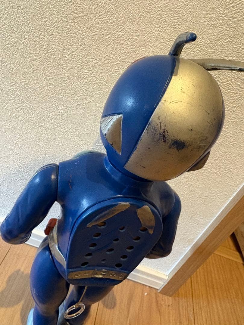 希少】当時物 70s 仮面1号 トーキング 増田屋 ソフビ