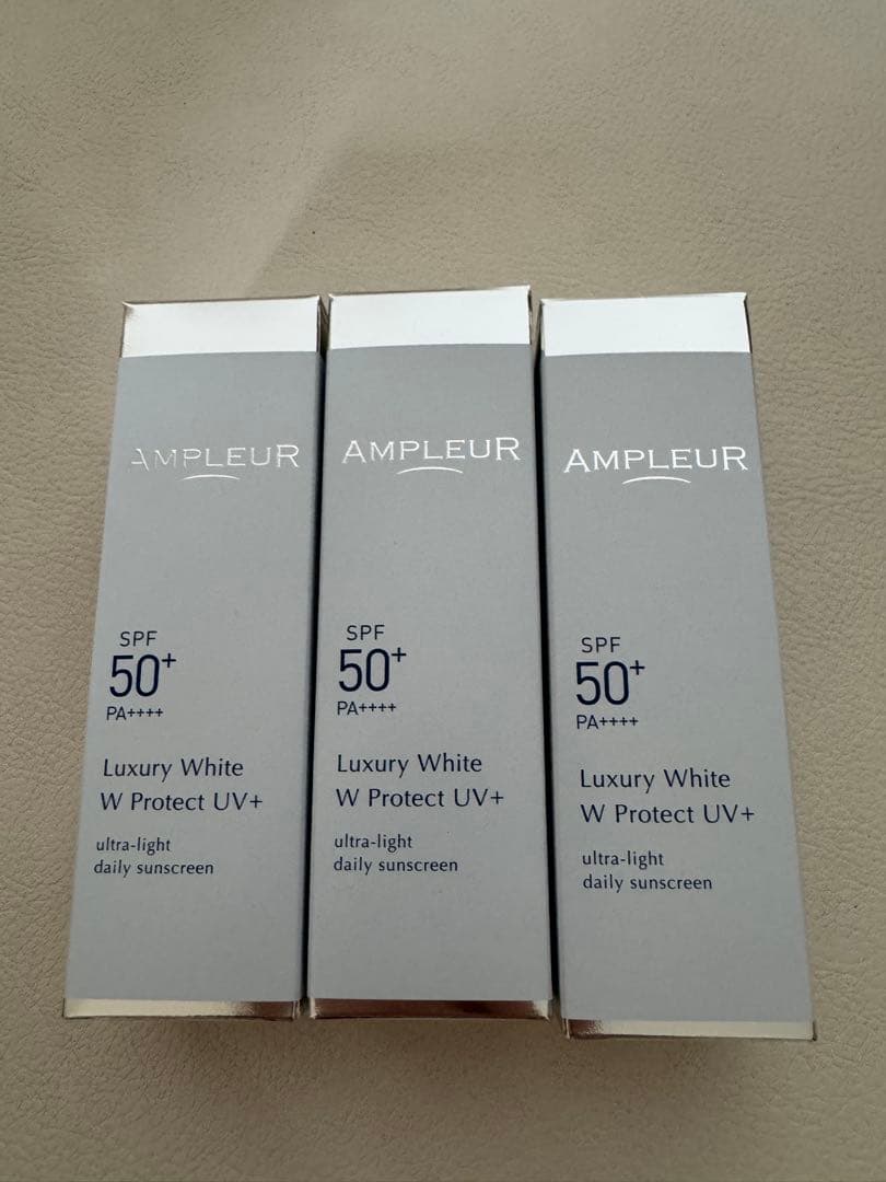 アンプルール ラグジュアリーホワイト WプロテクトUVプラス 30g 3本セット ラグジュアリーホワイト WプロテクトUVプラス|アンプルール