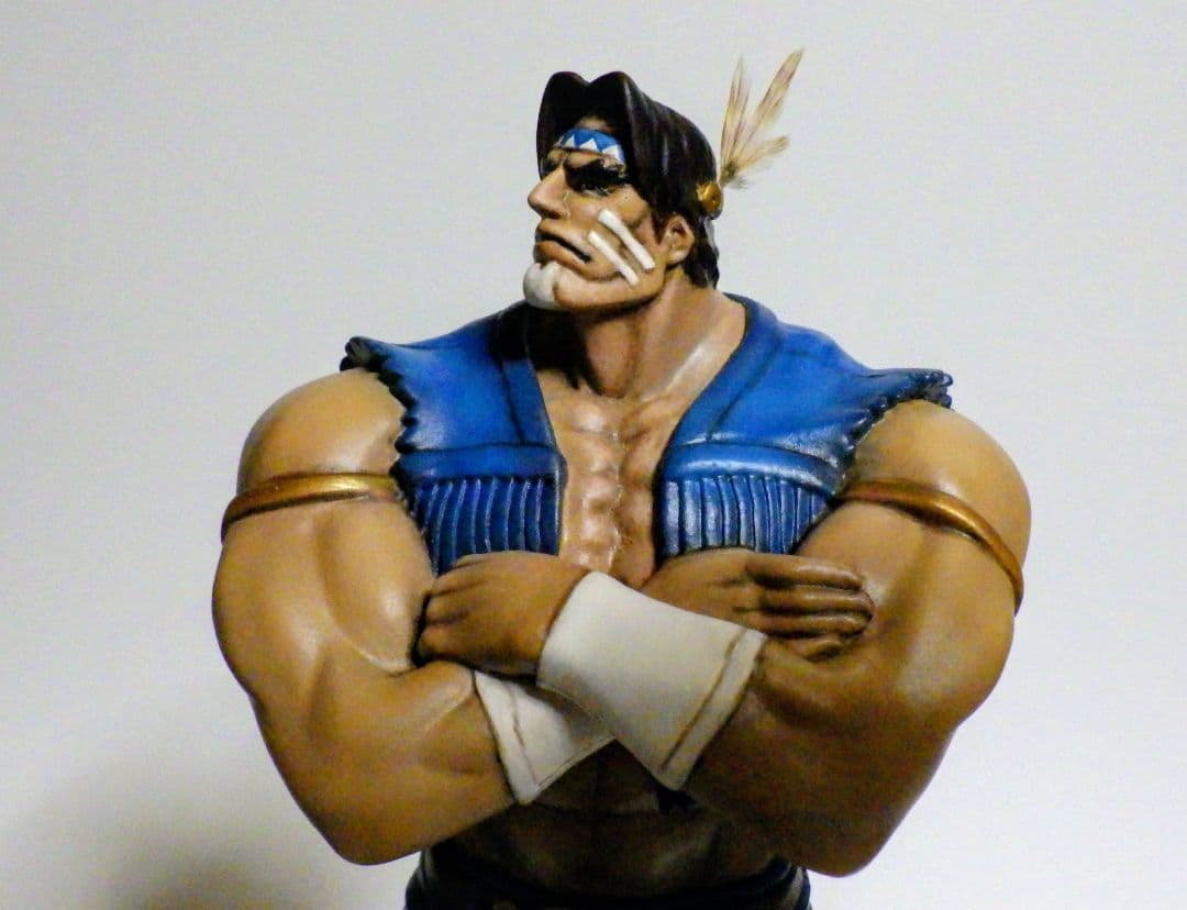 ガレージキット　ストリートファイター　T-ホーク　プラモデル　ガレキ