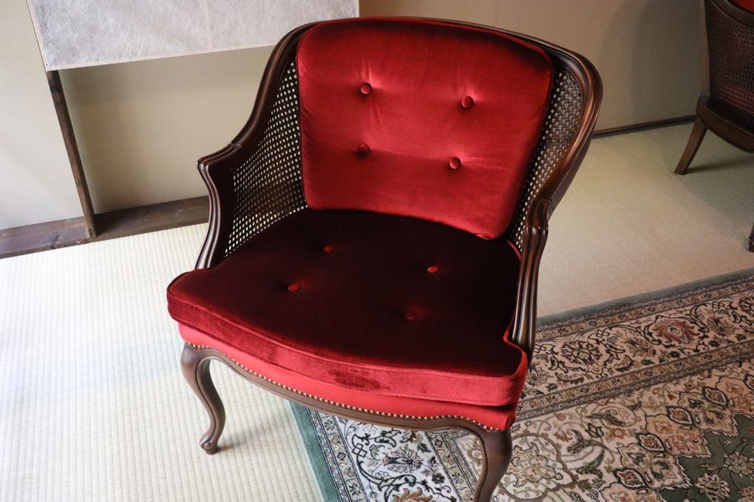 カリモク　アンティークチェア