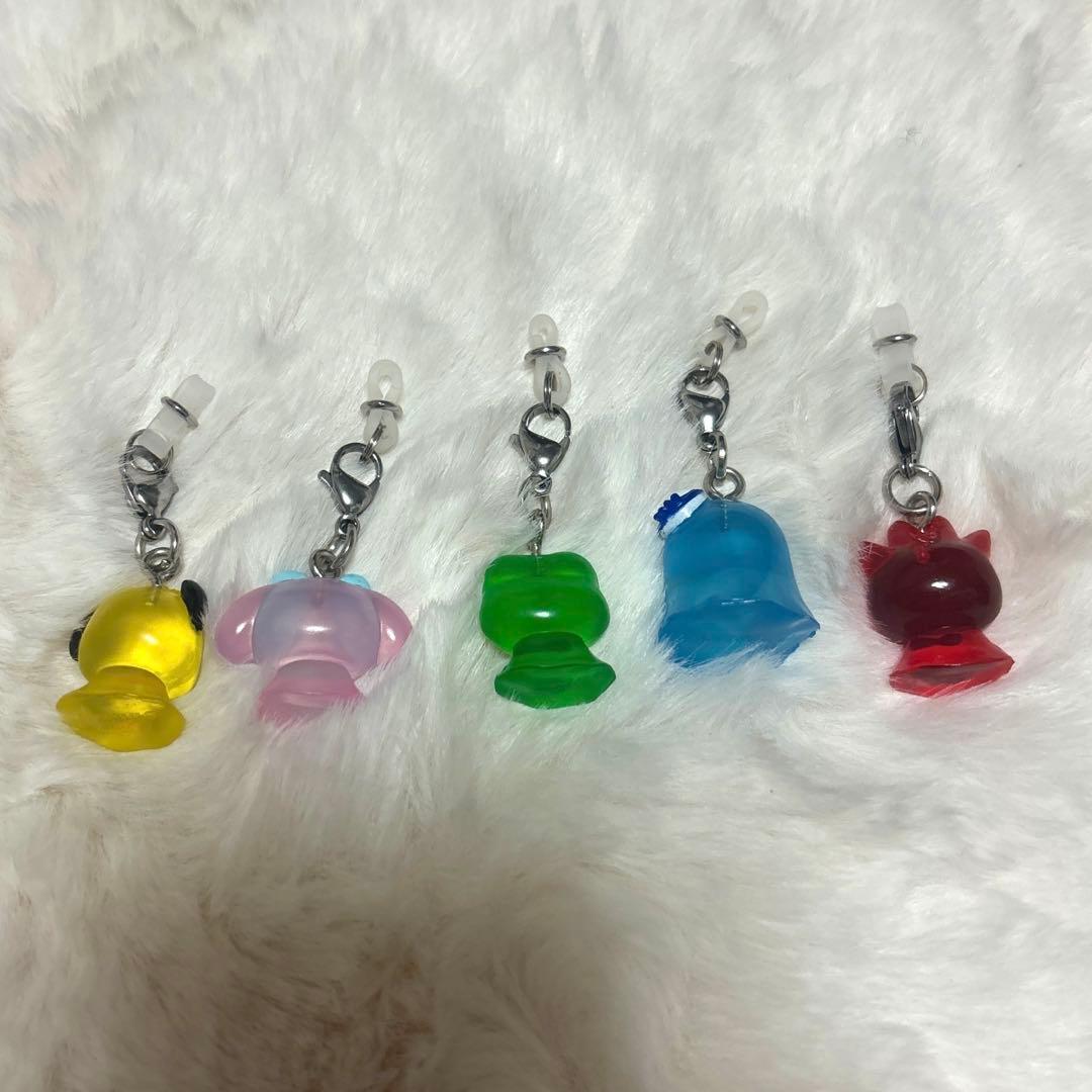 匿名配送】サンリオ てるてる坊主 めじるしアクセサリー 5点セット