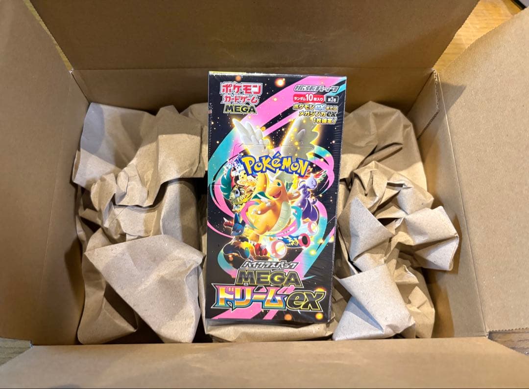 ポケモンカードゲーム メガドリームex シュリンク付き