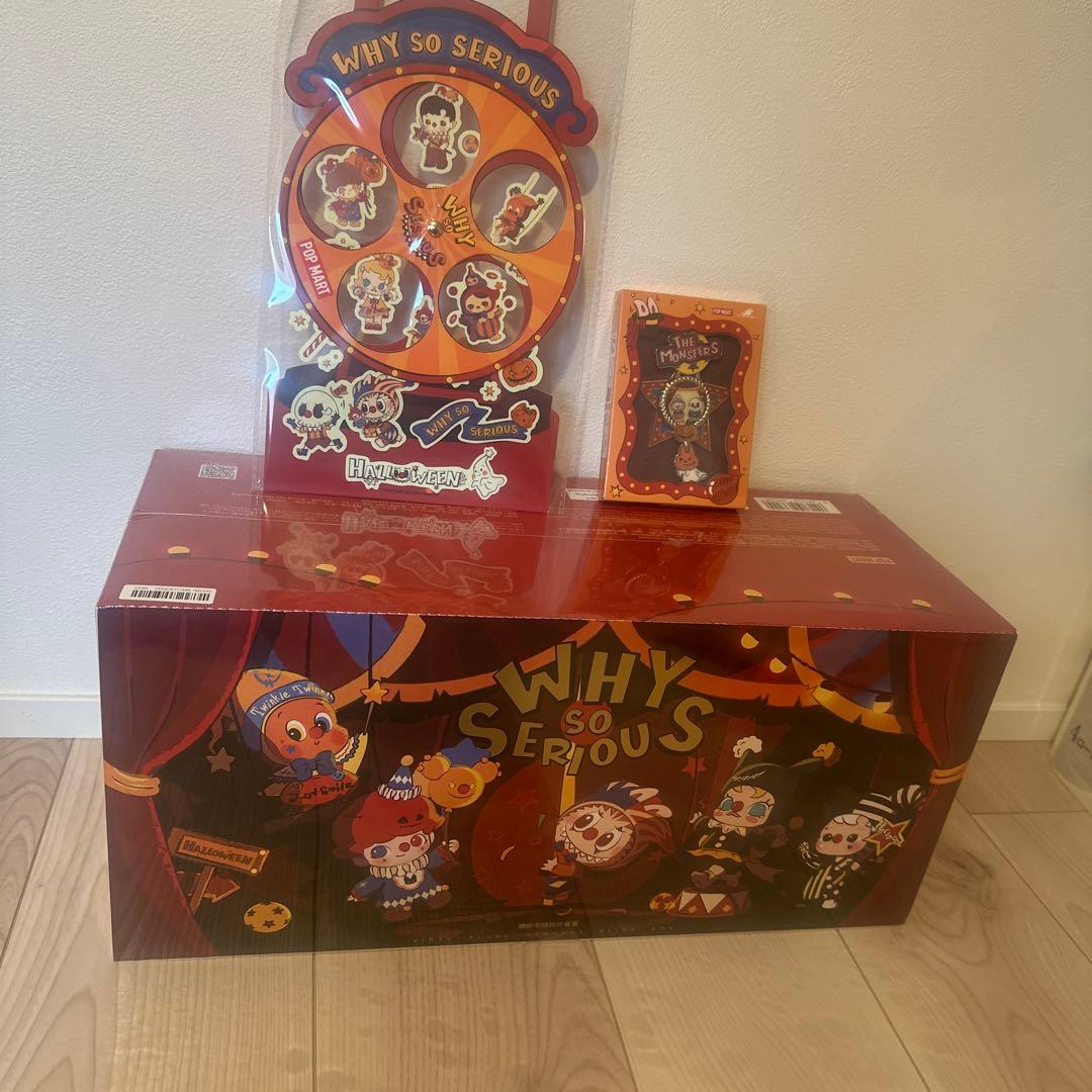 POP MART WHY SO SERIOUS アソート シュリンク付き 未開封 正規品 未開封 WHY SO SERIOUS シリーズ マグネット ラブブ ポップ
