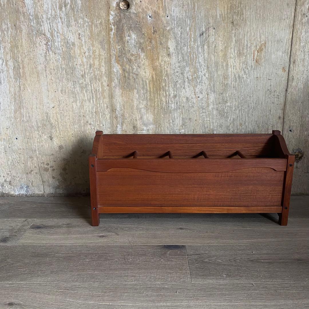 スリッパラック　チーク材　ヴィンテージ レトロ　フリーラック