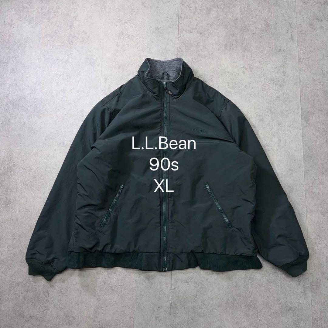 90s L.L.Bean WARM-UPナイロンシエルジャケット XL