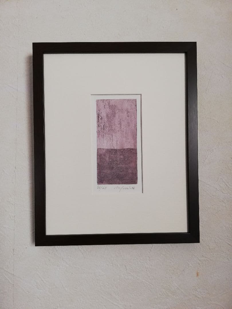 アート635　「火星探査6(ラベンダー)」　インテリアコーディネート