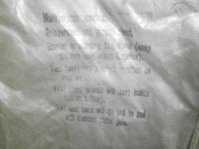 C*A様 アメリカ軍 実物 レインポンチ ベトナム戦争 1965年 - メルカリ