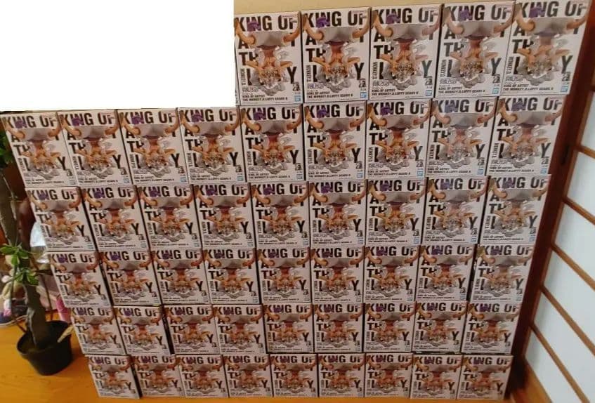 ワンピース KING OF ARTIST ニカ ルフィ　50個セットまとめ売り