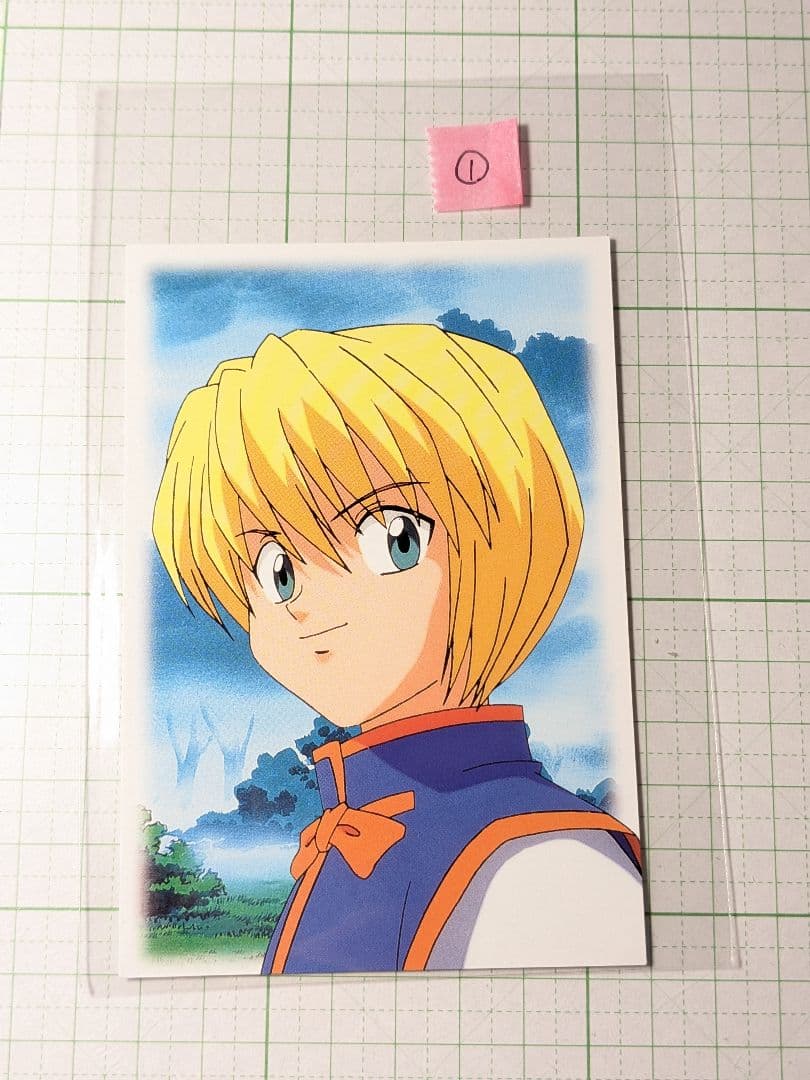 ハンターハンター 旧アニメ ブロマイド カード クラピカ ① - メルカリ