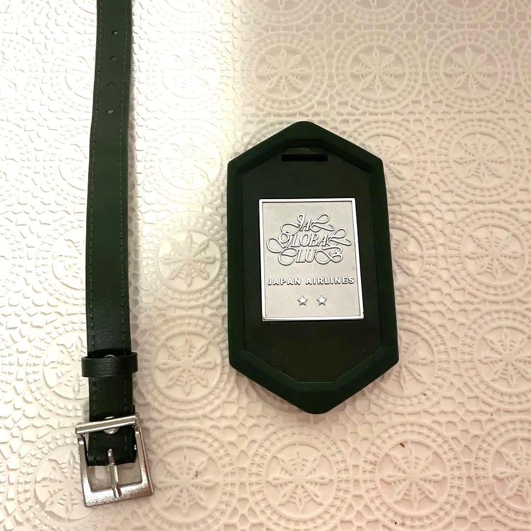 JAL タグ　亀タグ　緑　グローバルクラブ