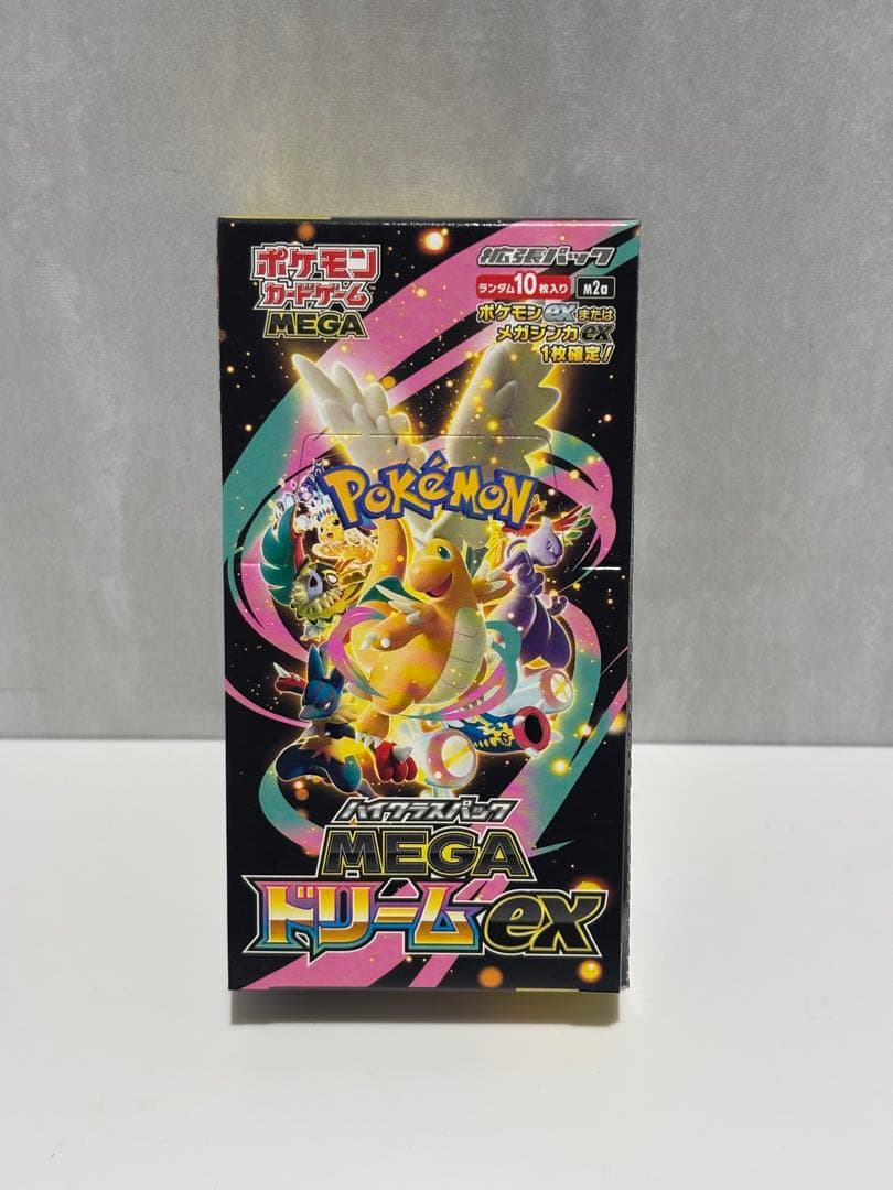 ポケモンカード MEGA ドリームEX 1BOX シュリンクなし ペリペリ有り