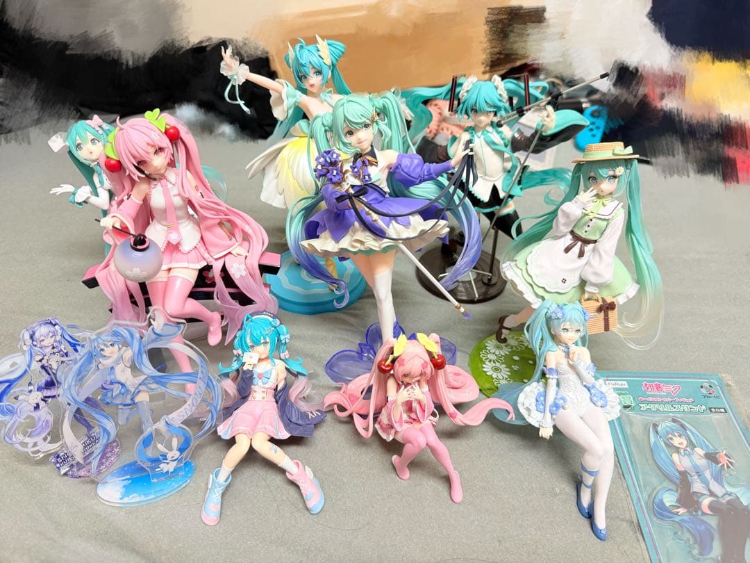 お*引様 初音ミク フィギュア アクリルスタンド まとめ売り Amazon.co.jp: 初音ミク アクリルスタンド 初音ミク アクスタ 1/4点