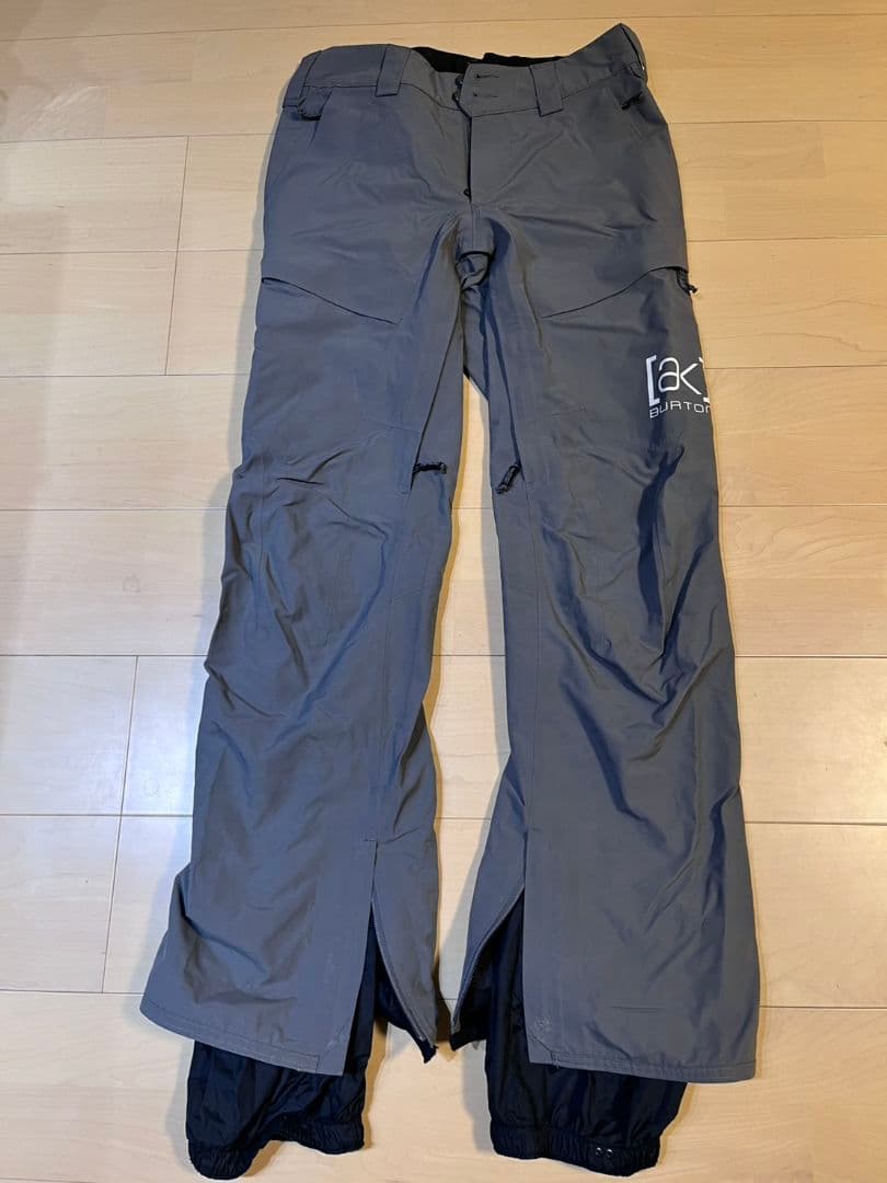 BURTON [ak] GORE-TEX スノーボードパンツ XS グレー
