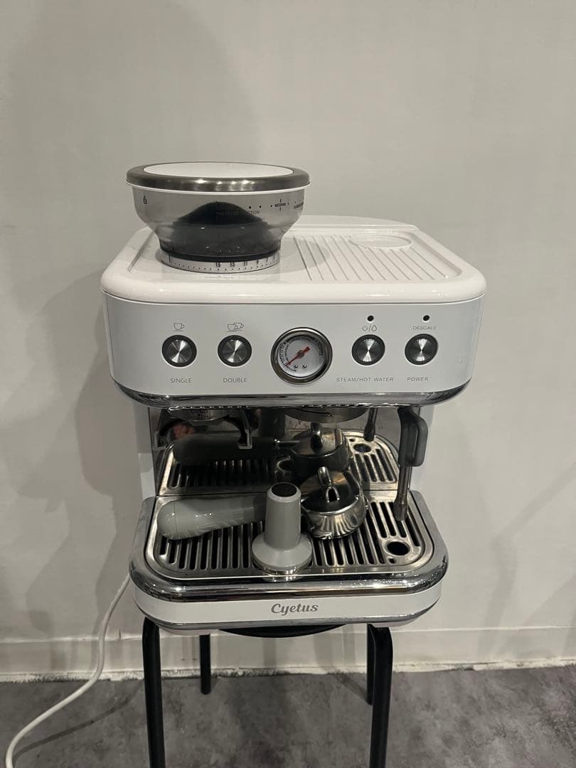 Cyetus エスプレッソマシン ホワイト