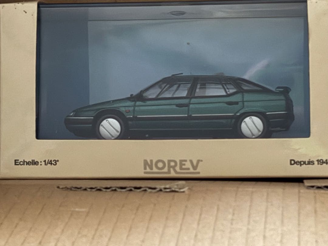 NOREV CITROËN XM 1/43 ミニカー グリーン