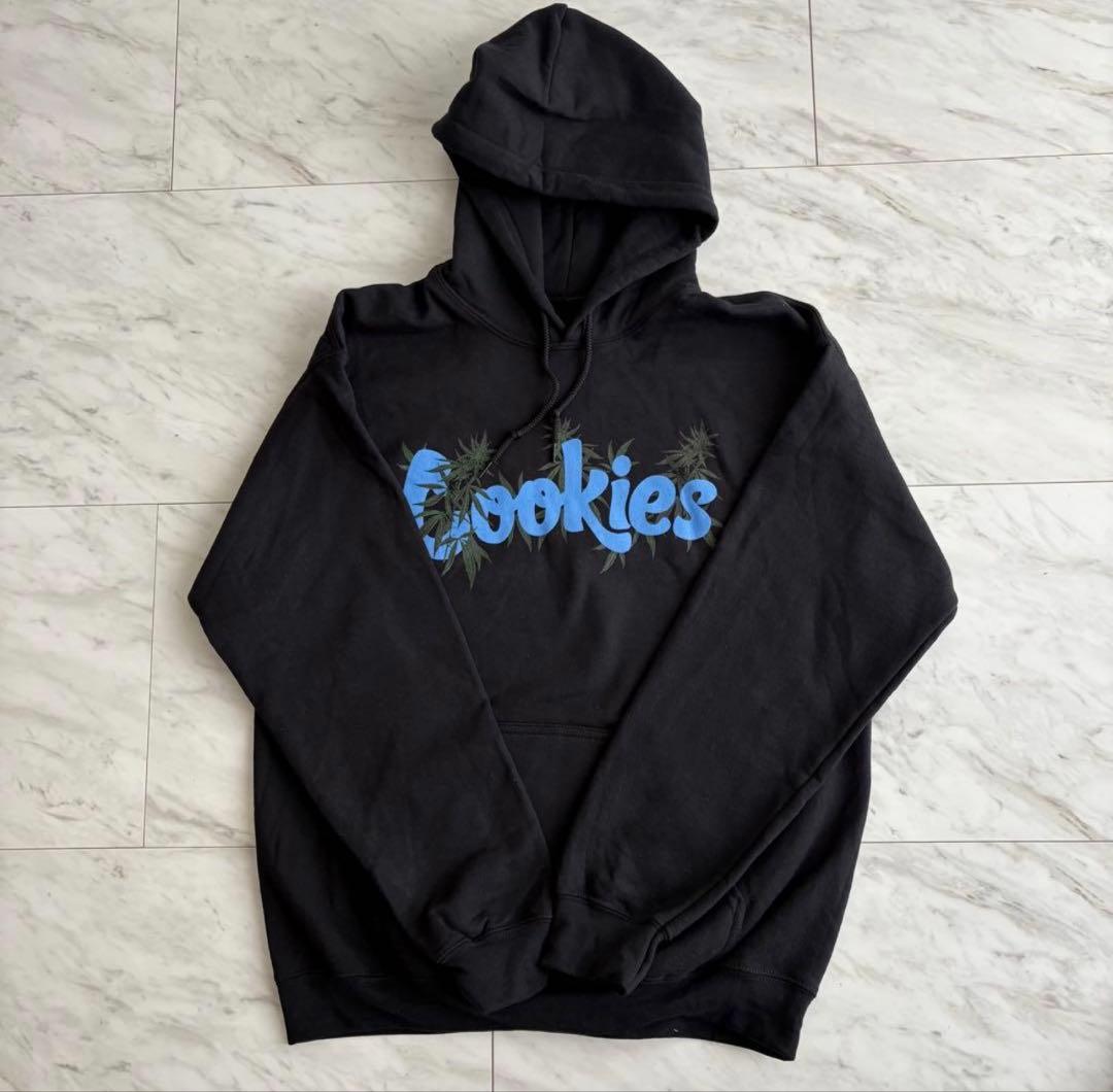 Cookies ブラック パーカー M