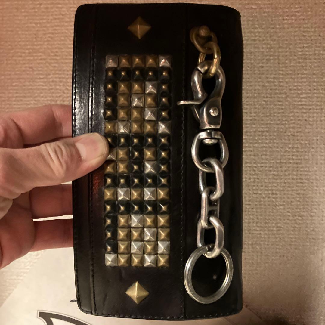 ブラス製 シルバーメッキキーチェーン 新品未使用！刻印入り二重リング