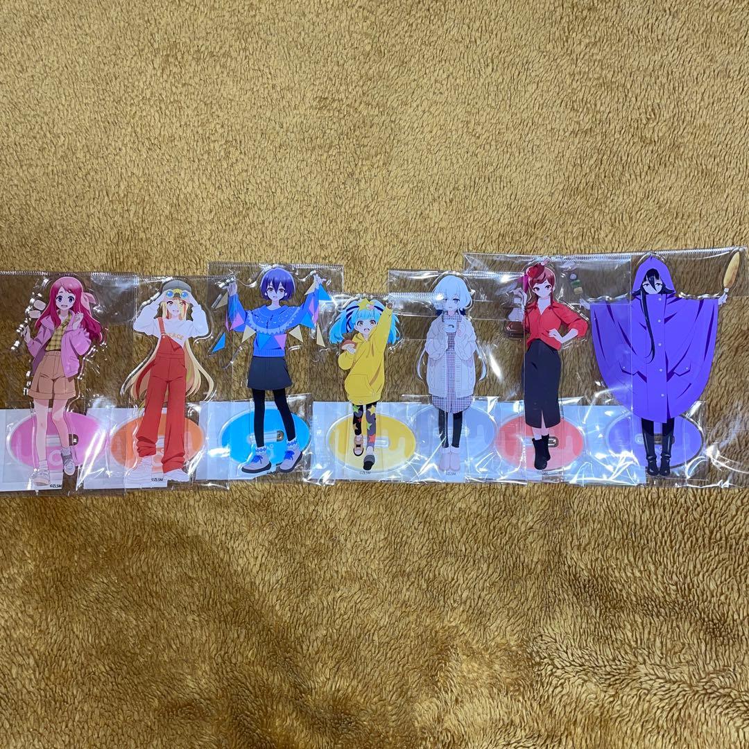 7点　劇場版　ゾンビランドサガ x OND PARK　キャンプ　アクリルスタンド ゾンビランドサガ x OND PARK キャンプ 二階堂サキ アクリルスタンド