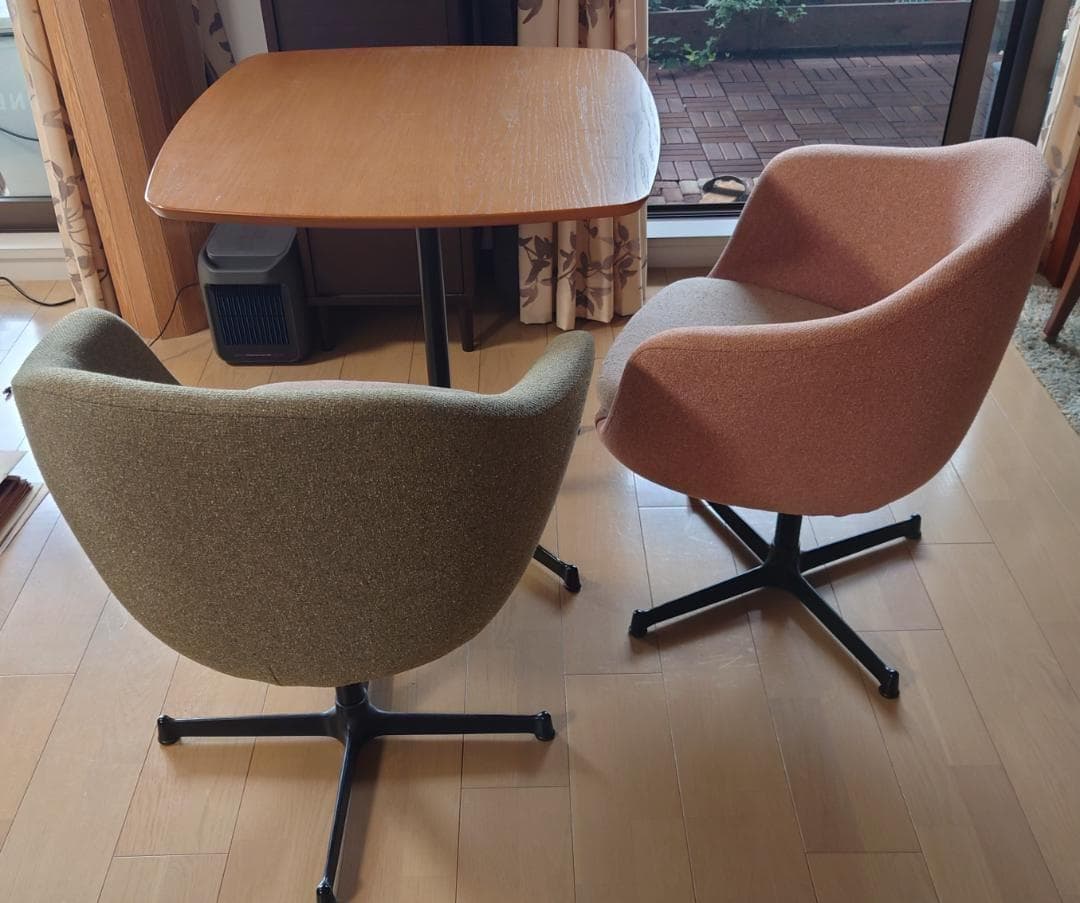 【miminoko】モモナチュラルのチェア（ピンク）１脚のみ