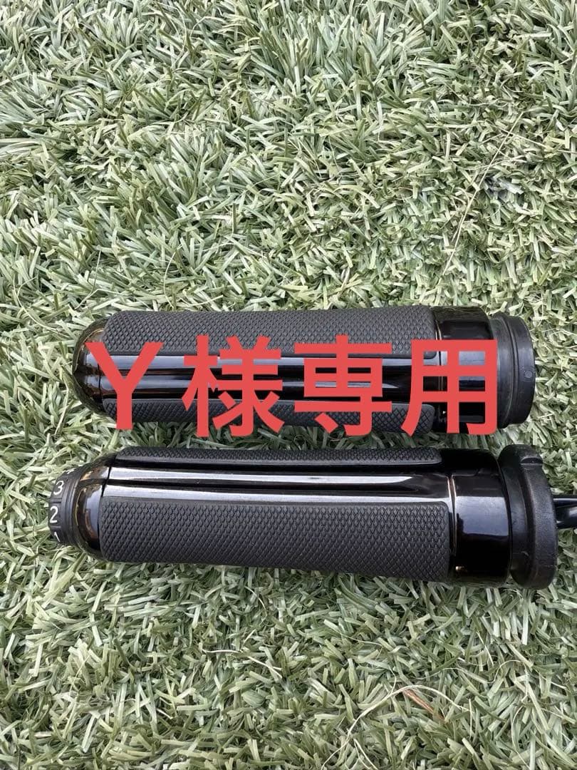 エアフロー　ヒーテッドハンドグリップ　ブラック　純正OP