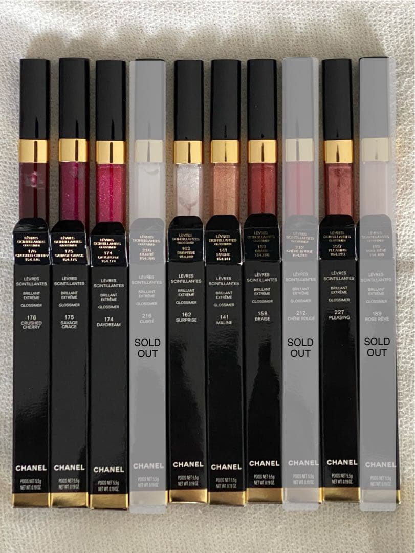 単色購入は2300円。レーヴルサンティヤント7本。2本以上同時購入は割引します